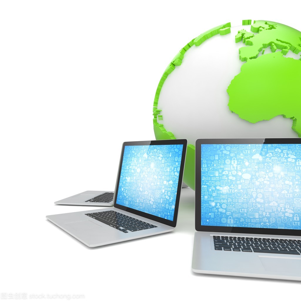 筆記本電腦網(wǎng)絡(luò)與地球計算機網(wǎng)絡(luò)科技 連接世界的無形橋梁